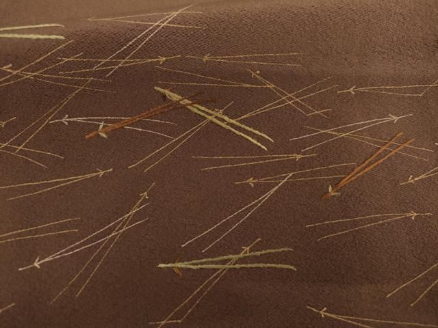 平和屋着物●訪問着 刺繍 敷松葉 金彩 正絹 逸品 AABI2559cs 平和屋着物●訪問着 刺繍 敷松葉 金彩 正絹 逸品 AABI2559cs