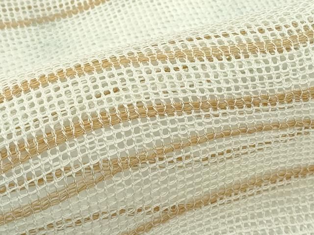 平和屋着物*夏物 八寸名古屋帯 羅 横段文 CABF4619rv 平和屋着物*夏物 八寸名古屋帯 羅 横段文 CABF4619rv