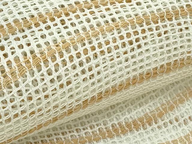 平和屋着物*夏物 八寸名古屋帯 羅 横段文 CABF4619rv 平和屋着物*夏物 八寸名古屋帯 羅 横段文 CABF4619rv