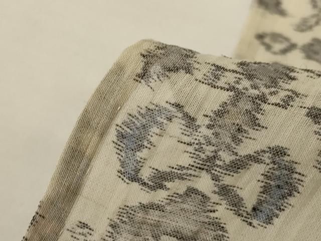 平和屋着物*夏物 小千谷ちぢみ 幾何学文様 麻 逸品 AABI0712jd 平和屋着物*夏物 小千谷ちぢみ 幾何学文様 麻 逸品 AABI0712jd