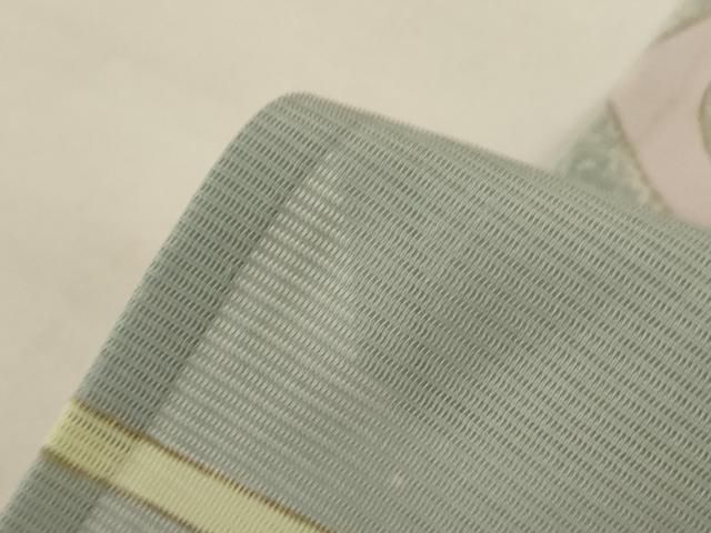 平和屋着物＊夏物　訪問着　絽　流水文　金彩　正絹　逸品　AABI0713jd