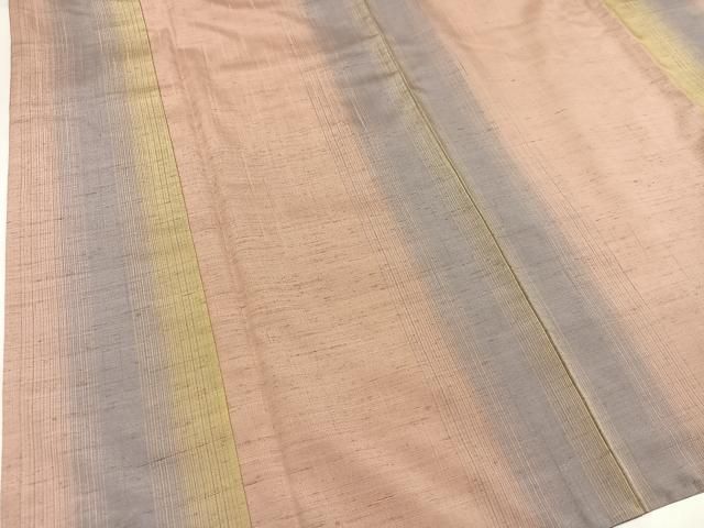 平和屋着物●上質な紬　間道　正絹　逸品　AABI3098ph