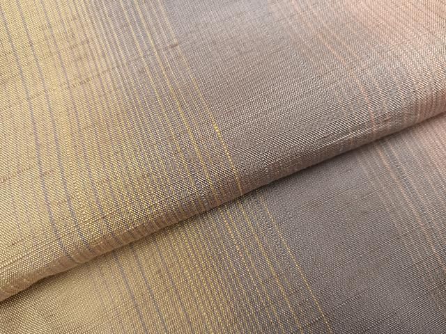 平和屋着物●上質な紬　間道　正絹　逸品　AABI3098ph