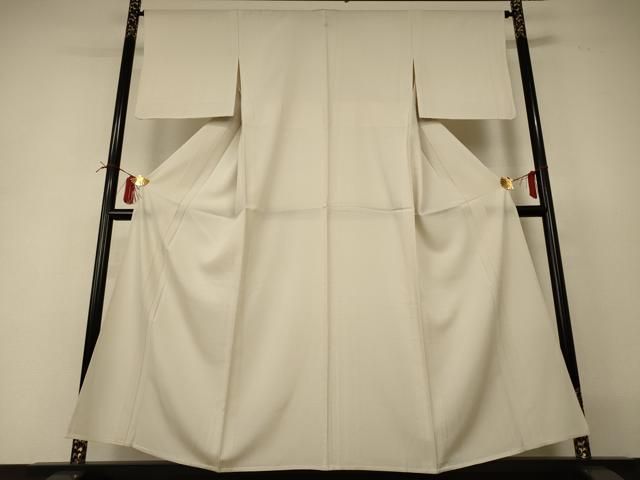平和屋着物*夏物 色無地 絽 練色 伊勢丹扱い 正絹 逸品 AABI0721jd