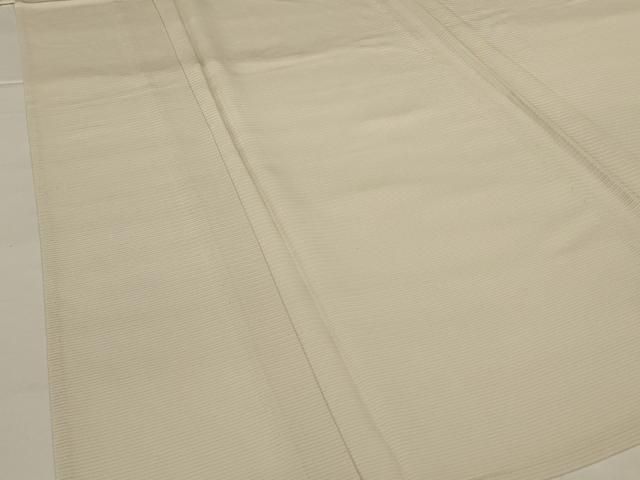 平和屋着物＊夏物　色無地　絽　練色　伊勢丹扱い　正絹　逸品　AABI0721jd