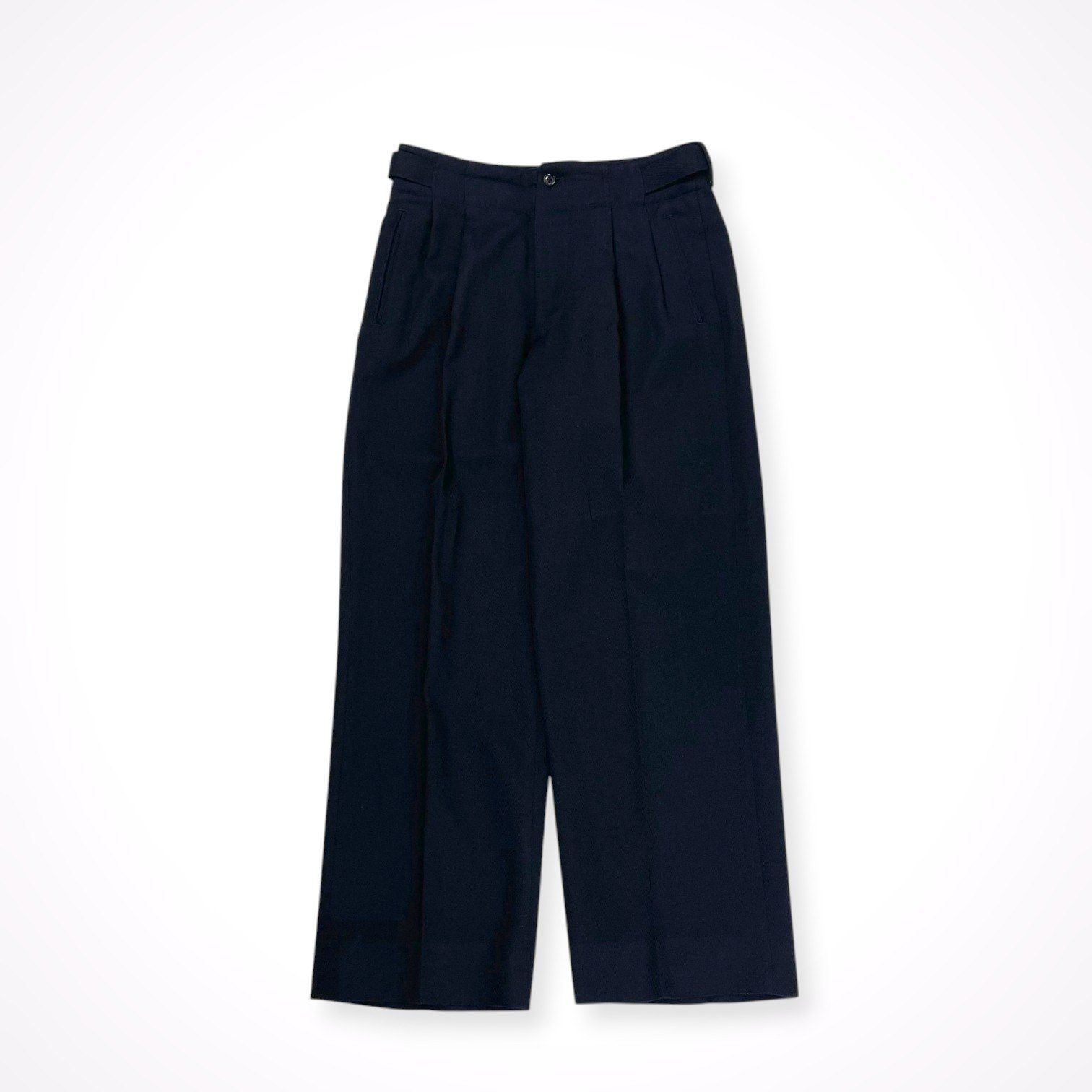 YOKE / 2TUCK WIDE GURKHA TROUSERS 参考定価:34,000+tax SIZE:3