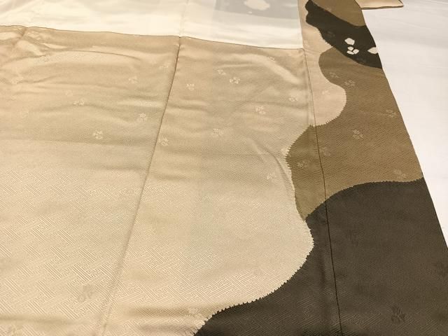 平和屋着物●訪問着 絞り 刺繍 枝花文 金彩 正絹 逸品 AABI3099ph 平和屋着物●訪問着 絞り 刺繍 枝花文 金彩 正絹 逸品 AABI3099ph