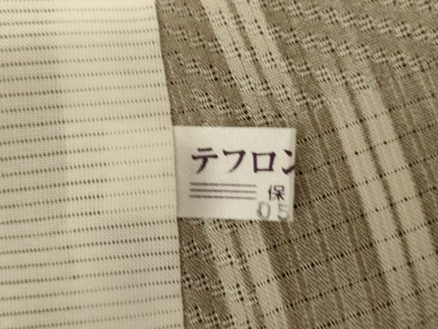 平和屋着物＊夏物　小紋　変わり絽　幾何学文様　暈し染め　正絹　逸品　AABI0727jd