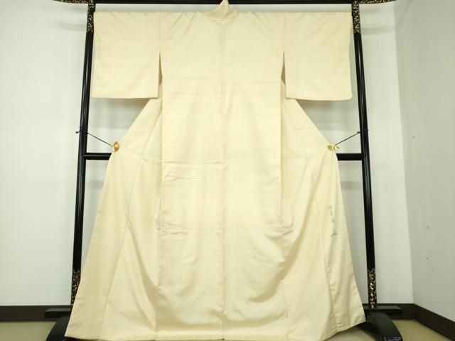 平和屋着物●絲藝苑　上島洋山　紬　海草染　蒸栗色　さが美扱い　正絹　逸品　DABE5388ps