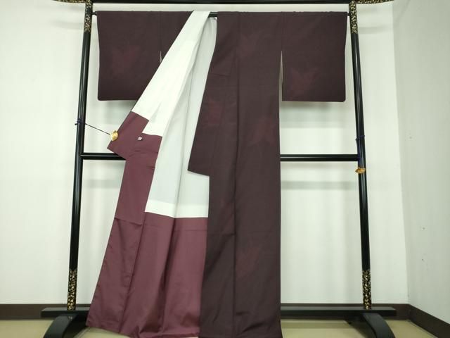 平和屋着物●本塩沢 やまだ織 110亀甲 舞蝶文 証紙付き 正絹 逸品 DABE5402ps 平和屋着物●本塩沢 やまだ織 110亀甲 舞蝶文 証紙付き 正絹 逸品 DABE5402ps
