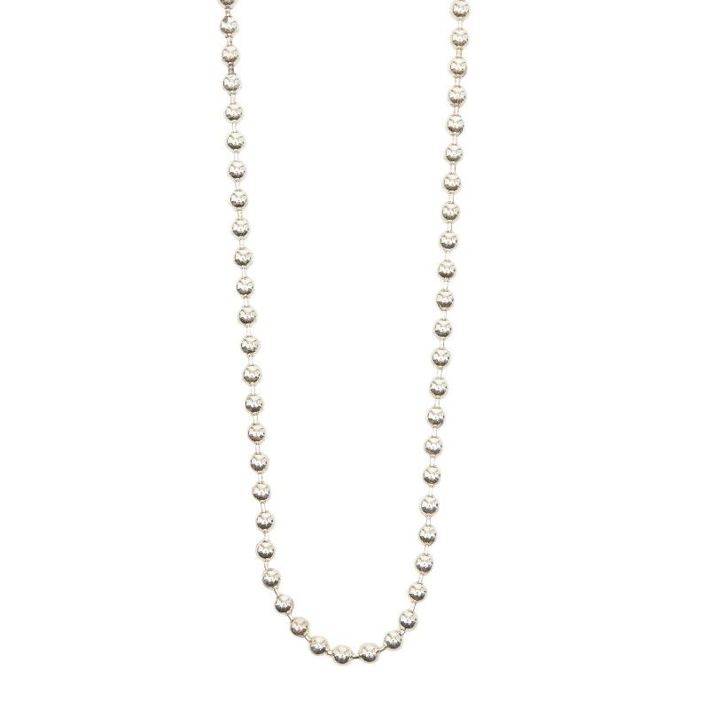 ティファニー ボールチェーン ネックレス SV925 シルバー レディース TIFFANY&Co.【1-0261160】