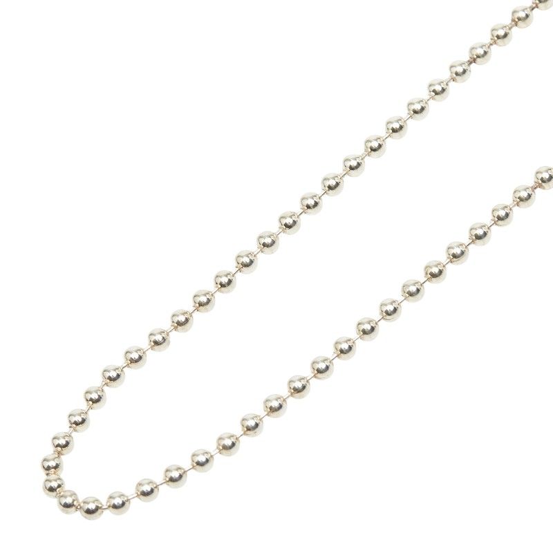 ティファニー ボールチェーン ネックレス SV925 シルバー レディース TIFFANY&Co.【1-0261160】