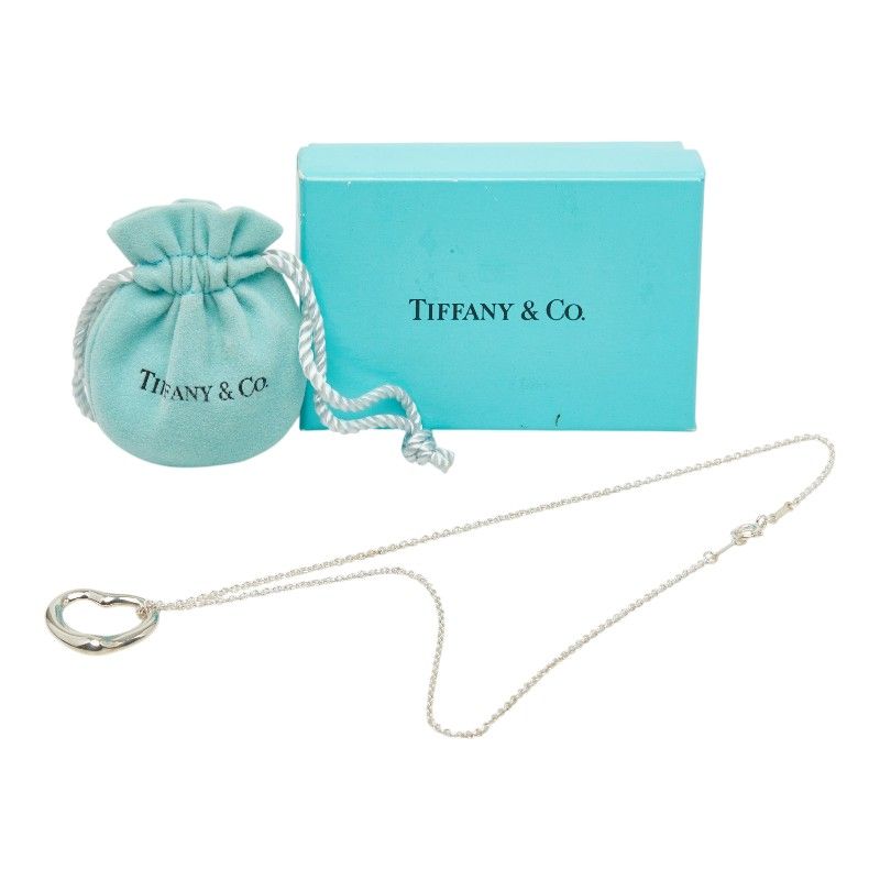 ティファニー エルサ ペレッティ オープンハート チェーン ペンダント ネックレス SV925 シルバー レディース TIFFANY&Co.【1-0261161】 ティファニー エルサ ペレッティ オープンハート チェーン ペンダント ネックレス SV925 シルバー レディース TIFFANY&Co.【1-0261161】