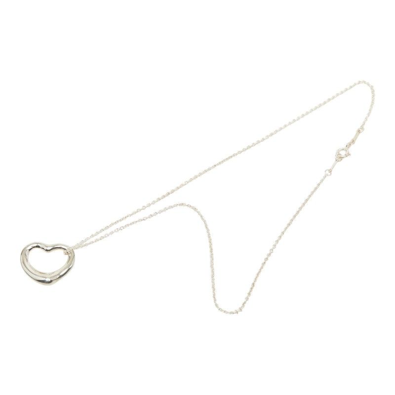 ティファニー エルサ ペレッティ オープンハート チェーン ペンダント ネックレス SV925 シルバー レディース TIFFANY&Co.【1-0261161】 ティファニー エルサ ペレッティ オープンハート チェーン ペンダント ネックレス SV925 シルバー レディース TIFFANY&Co.【1-0261161】
