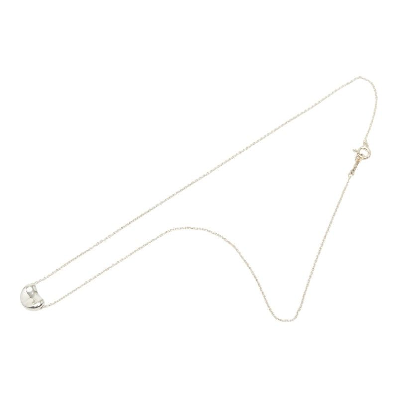 ティファニー エルサ ペレッティ ビーンモチーフ チェーン ペンダント ネックレス SV925 シルバー レディース TIFFANY&Co.【1-0261162】