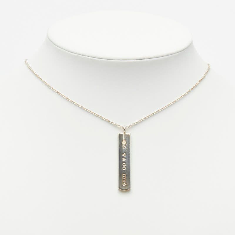 ティファニー 1837 ナロー バー チェーン ペンダント ネックレス SV925 シルバー レディース TIFFANY&Co.【1-0261817】 ティファニー 1837 ナロー バー チェーン ペンダント ネックレス SV925 シルバー レディース TIFFANY&Co.【1-0261817】