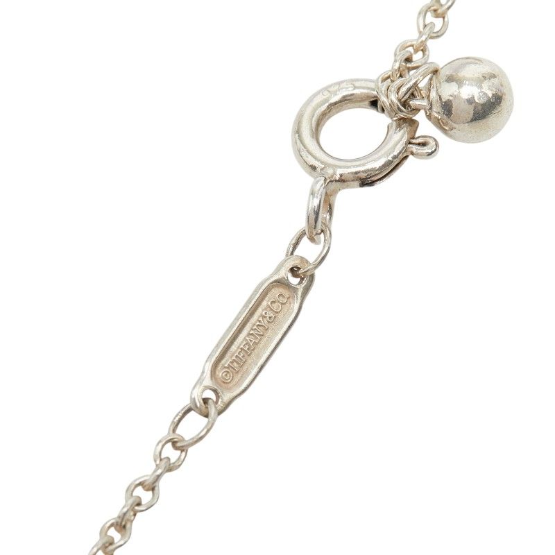 ティファニー ハードウェアボール チェーン ペンダント ネックレス SV925 シルバー レディース TIFFANY&Co.【1-0264138】