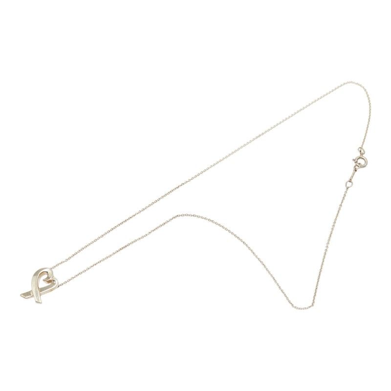 ティファニー パロマ ピカソ ラビングハート チェーン ペンダント ネックレス SV925 シルバー レディース TIFFANY&Co.【1-0264163】