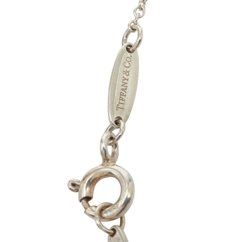 ティファニー エルサ ペレッティ オープンハート チェーン ペンダント ネックレス シルバー SV925 シルバー レディース TIFFANY&Co.【1-0264195】