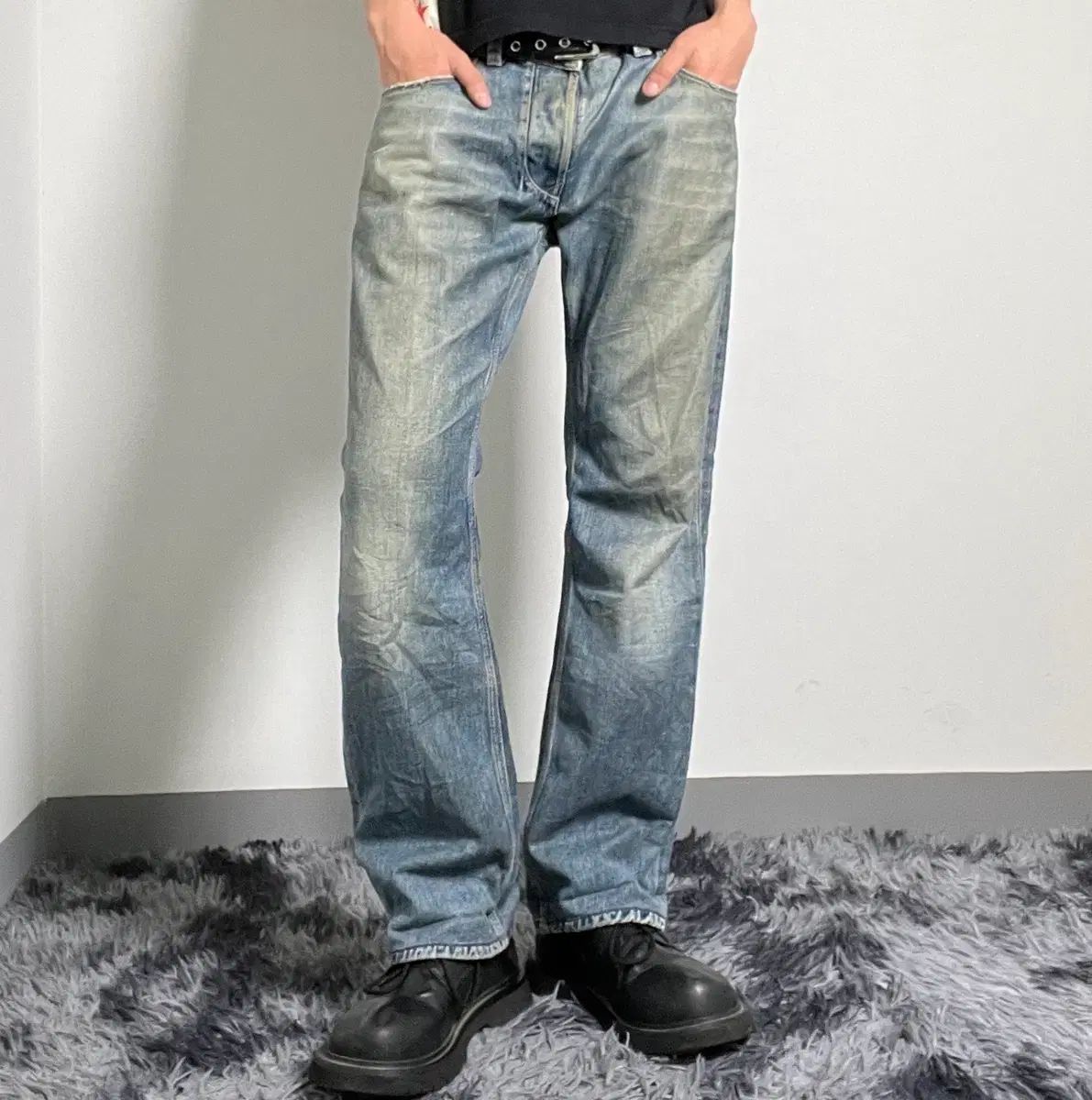 Diesel ディーゼル ヴィンテージ ウォッシュ デニム パンツ 33 Diesel ディーゼル ヴィンテージ ウォッシュ デニム パンツ 33