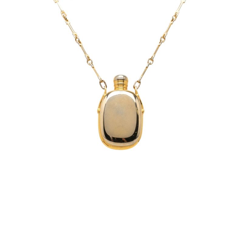 グッチ パフュームボトル チェーン ペンダント ネックレス ゴールド メッキ レディース GUCCI【1-0266570】