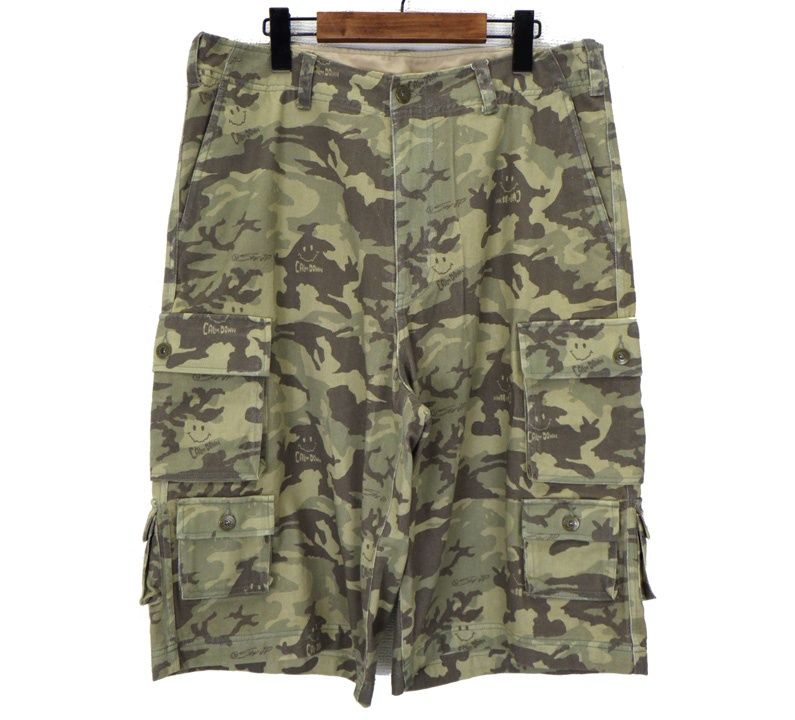 エスダブリュージェーピー SWJP 26SS 【 ABERCALMDOWN CAMO SHORTS SW 26SS 15 】 カモフラ 迷彩 ショート パンツ ショーツ 49777