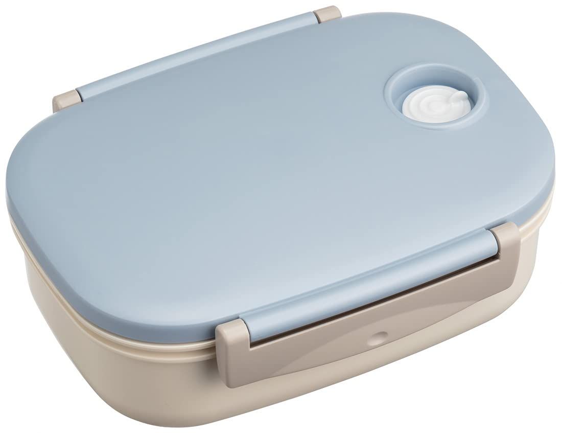 スケーター (skater) 真空容器 保存容器 L 弁当箱 シール容器 ブルー 日本製 800ml MPP5N-A