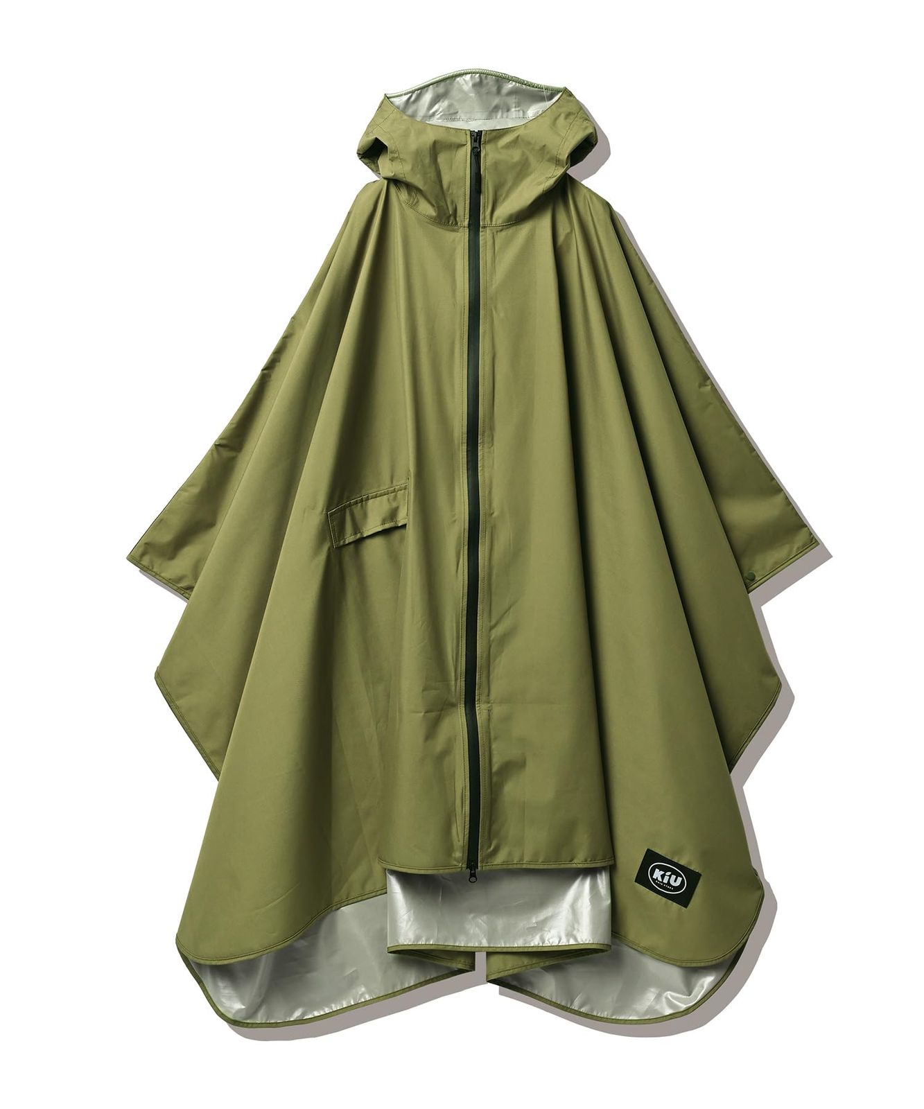 KiU キウ レインポンチョ デイリー RAIN PONCHO wpc 雨対策 撥水 パッカブル コスパ 耐水10000 レインコート コート カッパ レインポンチョ アウトドア キャンプ フェス スポーツ 通勤 通学 梅雨 防災 大雨 雨 02a480c3