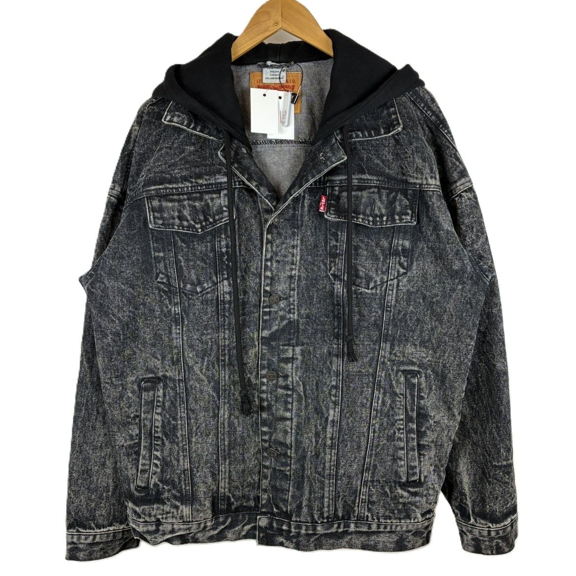 VETEMENTS×Lveis【ヴェトモン×リーバイス】Gジャン パーカー