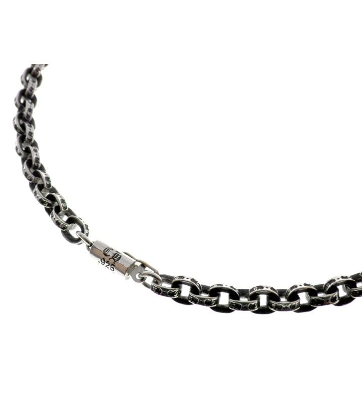 クロムハーツ CHROME HEARTS 【 PAPER CHAIN 20 】 シルバー ペーパーチェーン ネックレス w26916