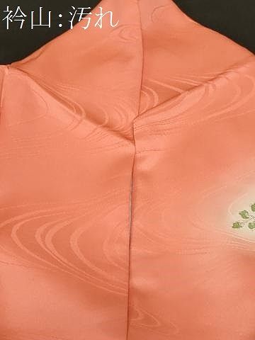 平和屋着物■訪問着　駒刺繍　桐吉祥花文　暈し染め　金銀糸　正絹　逸品　CABF9780ev｜詳細画像