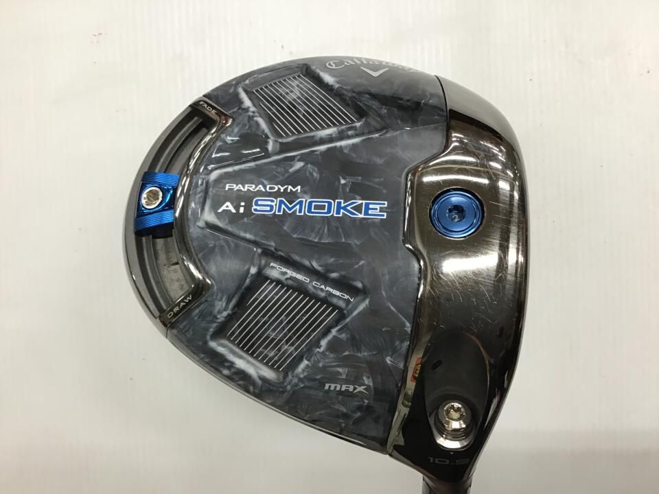 キャロウェイ　PARADYM Ai SMOKE MAX　10.5度　TENSEI 50 for Callaway(Ai SMOKE)　Sフレックス　ドライバー　中古【最短即日発送】