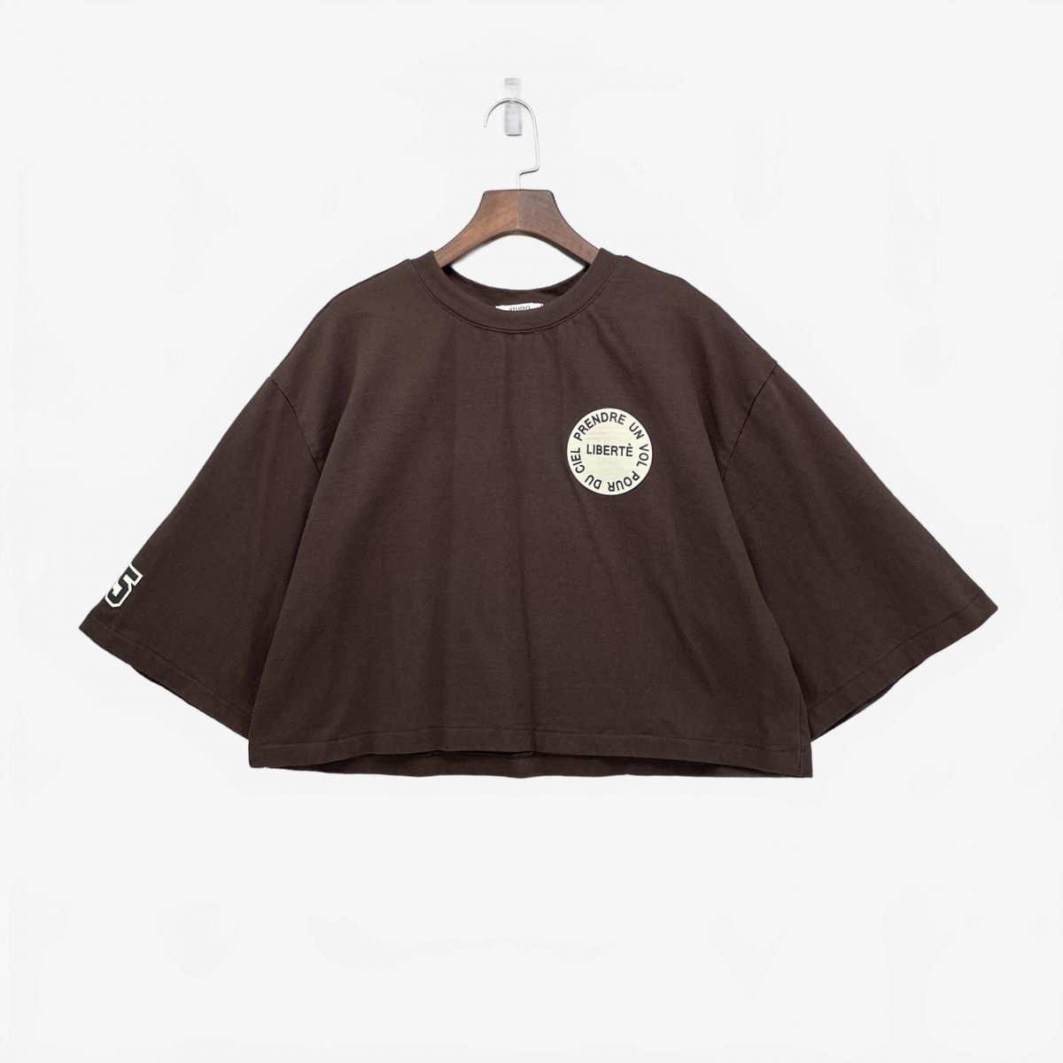 (F) STUDIO TOMBOY スタジオトムボーイ レディース クロップド 半袖 Tシャツ