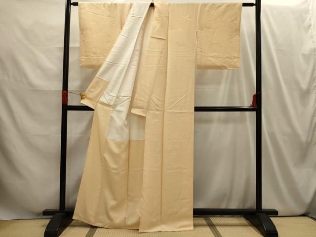 平和屋着物●上質な色無地　雲取り地紋　月白色　正絹　逸品　AABG4402fy 2026年最新】Yahoo!オークション -平和屋 着物 無地(色無地)の中古品