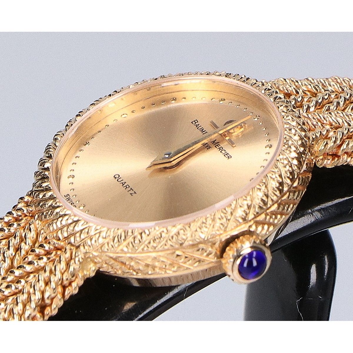 Baume&Mercier ボーム＆メルシエ K18 金無垢 ラウンドフェイス クオーツ