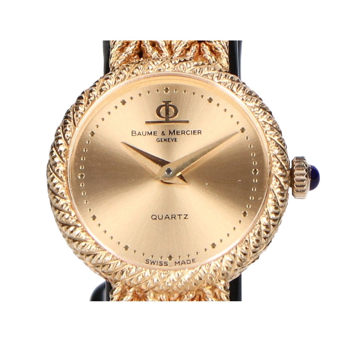 Baume&Mercier ボーム＆メルシエ K18 金無垢 ラウンドフェイス クオーツ