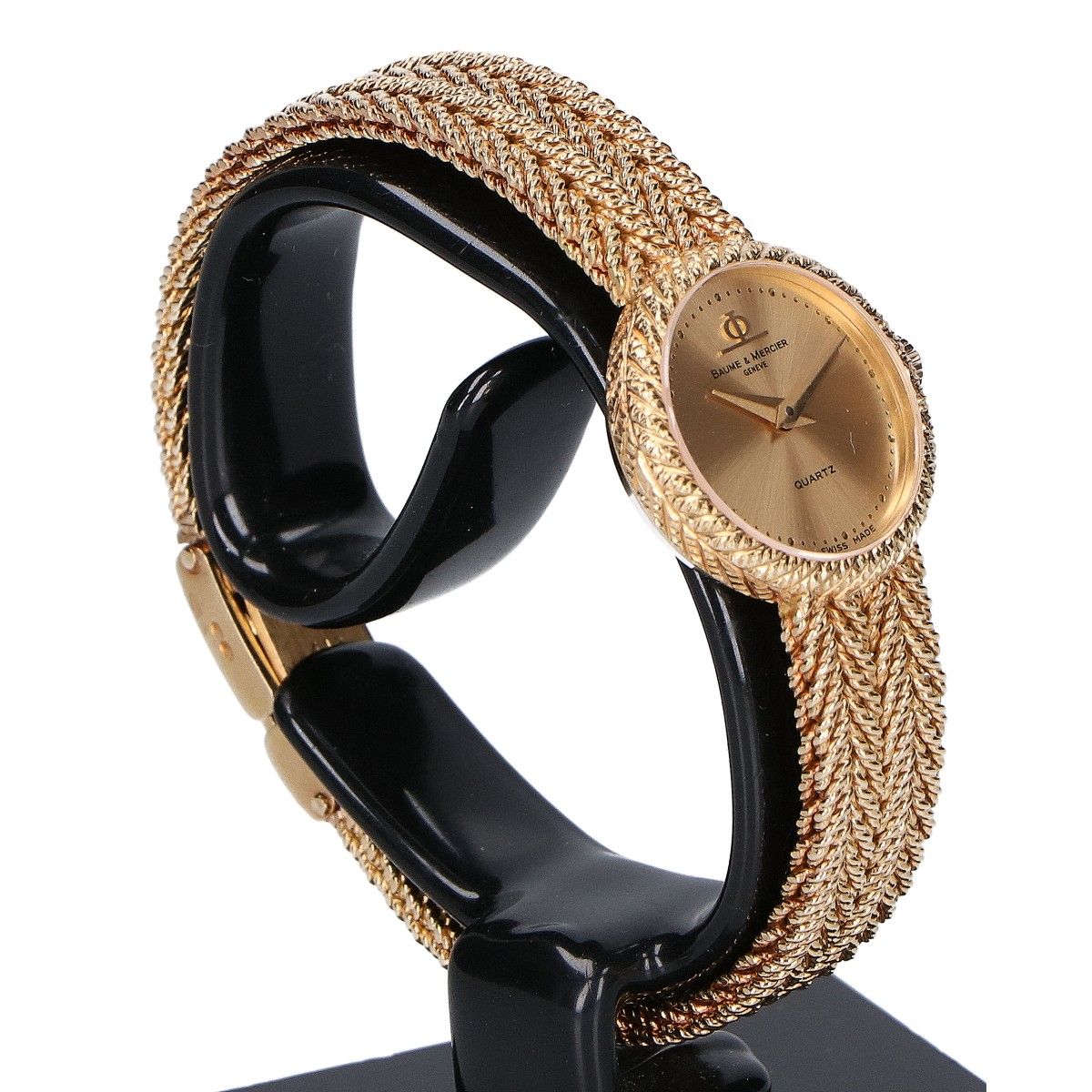 Baume&Mercier ボーム＆メルシエ K18 金無垢 ラウンドフェイス クオーツ