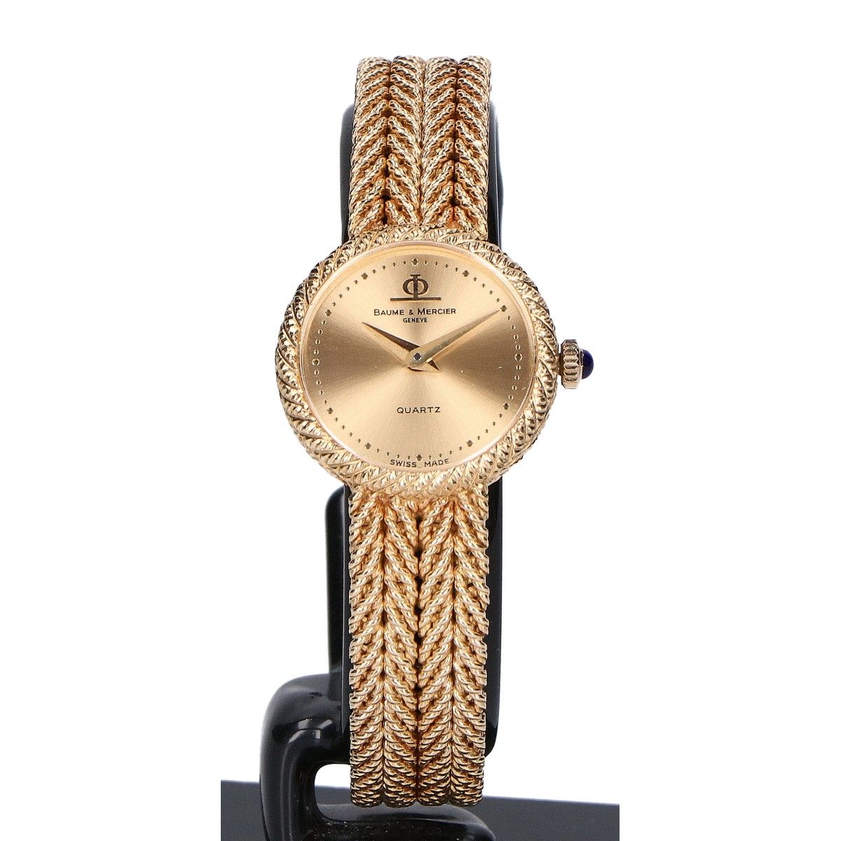 Baume&Mercier ボーム＆メルシエ K18 金無垢 ラウンドフェイス クオーツ