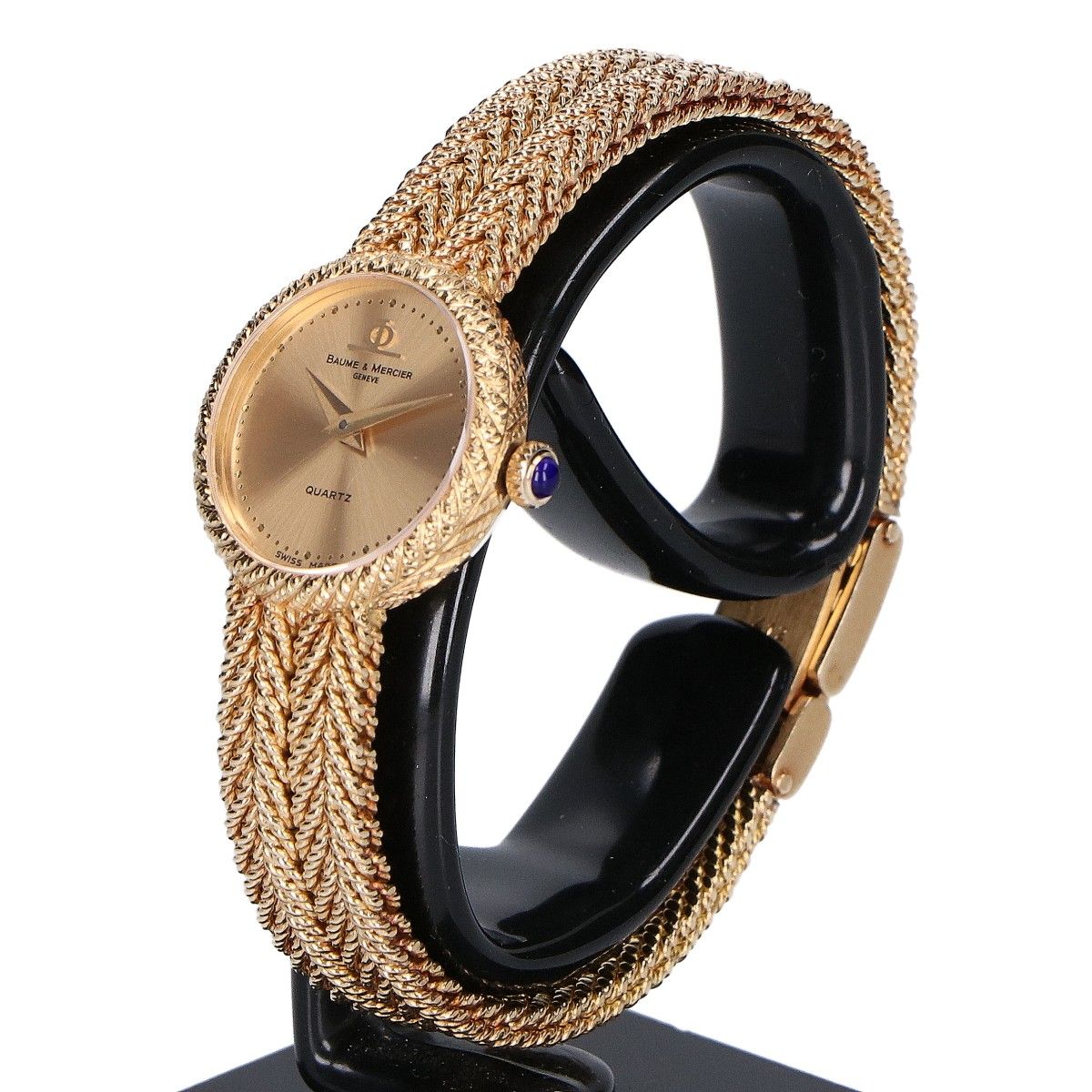 Baume&Mercier ボーム＆メルシエ K18 金無垢 ラウンドフェイス クオーツ