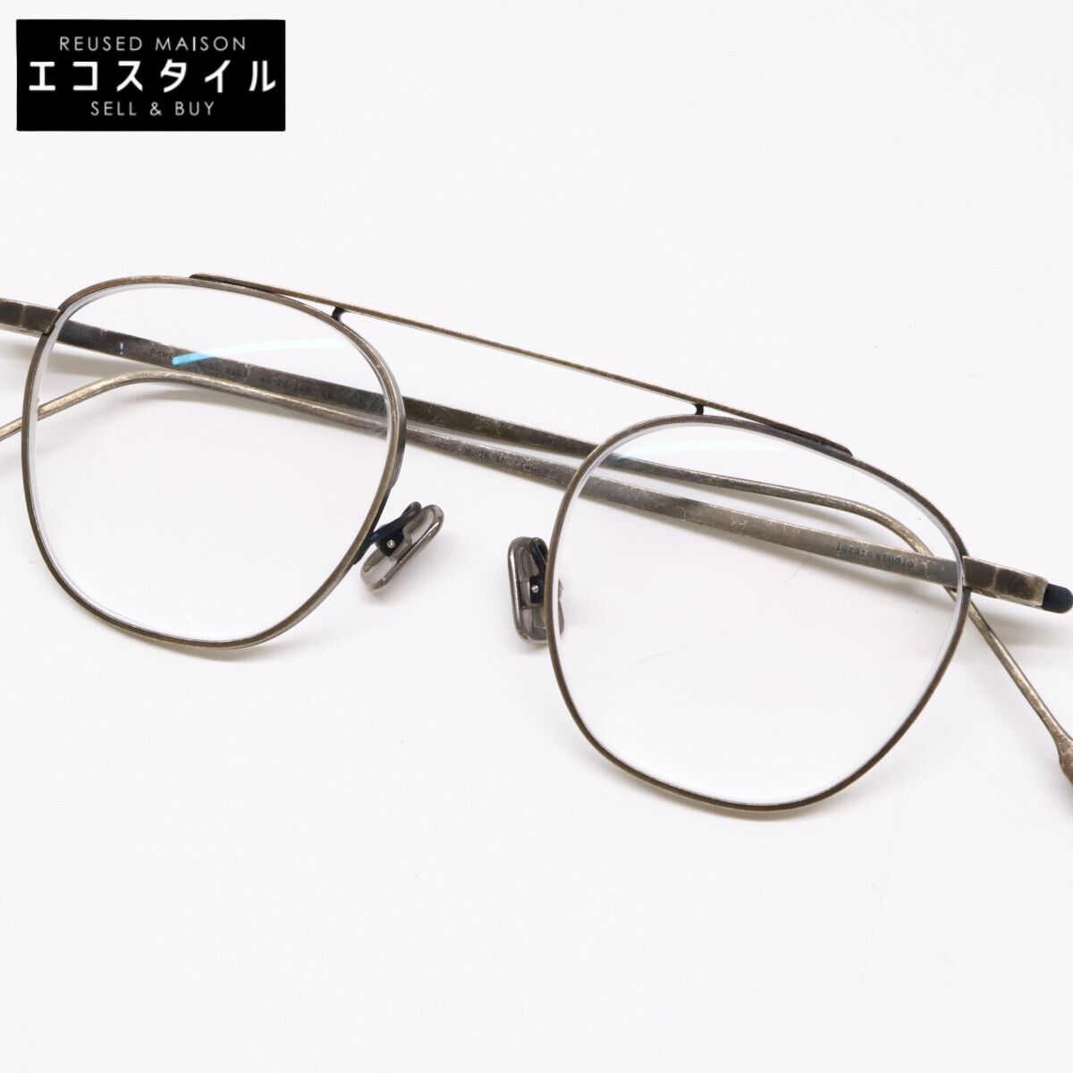 lazare studio ラザールステュディオ 美品 wabisabi newton ｳｪﾘﾝﾄﾝ ﾒｶﾞﾈ 45/20