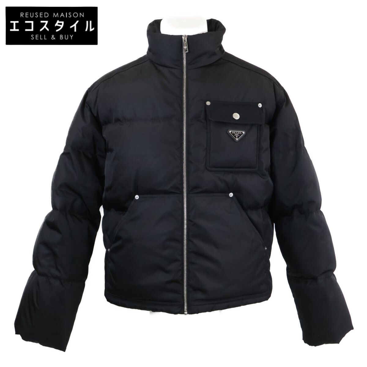 PRADA プラダ 国内正規 24AW SGC584 Re-Nylon ﾀﾞｳﾝｼﾞｬｹｯﾄ S