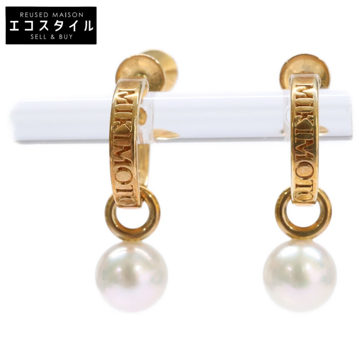 MIKIMOTO ミキモト K18 6.8mm パール