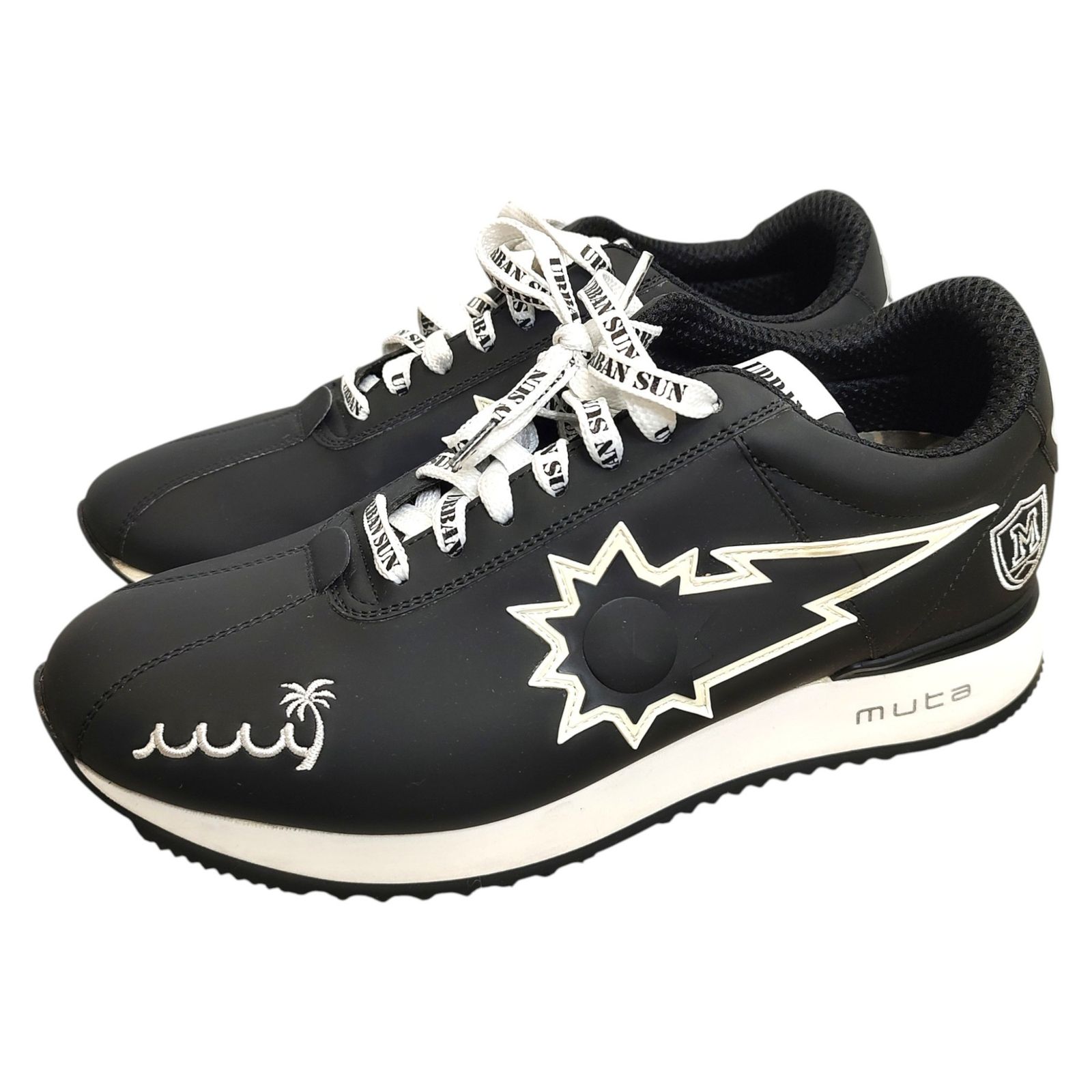 URBAN SUN アーバンサン x muta MARINE ムータ マリン KOBE スニーカー KOBE-MU 42 ブラック メンズ 5,950円