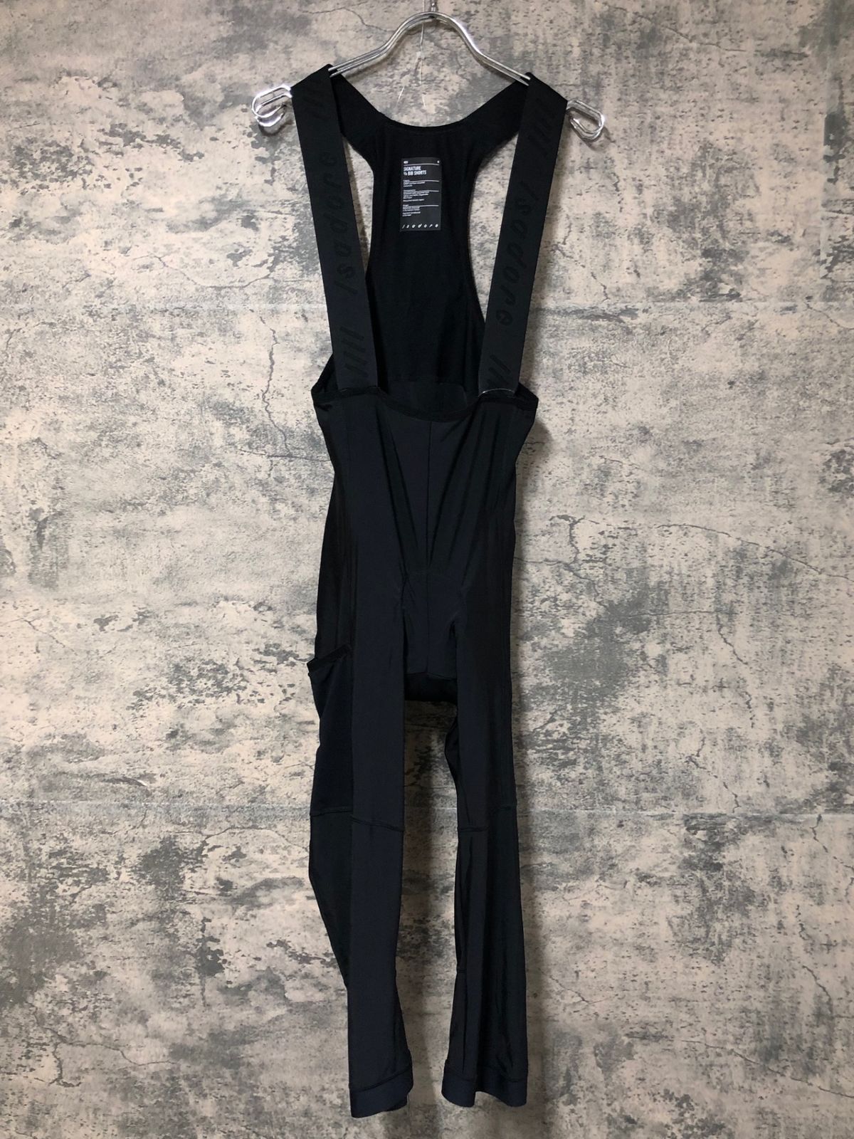 KD148 イザドア Isadore SIGNATURE 3/4 BIB SHORTS カーゴ ビブニッカー 黒 M