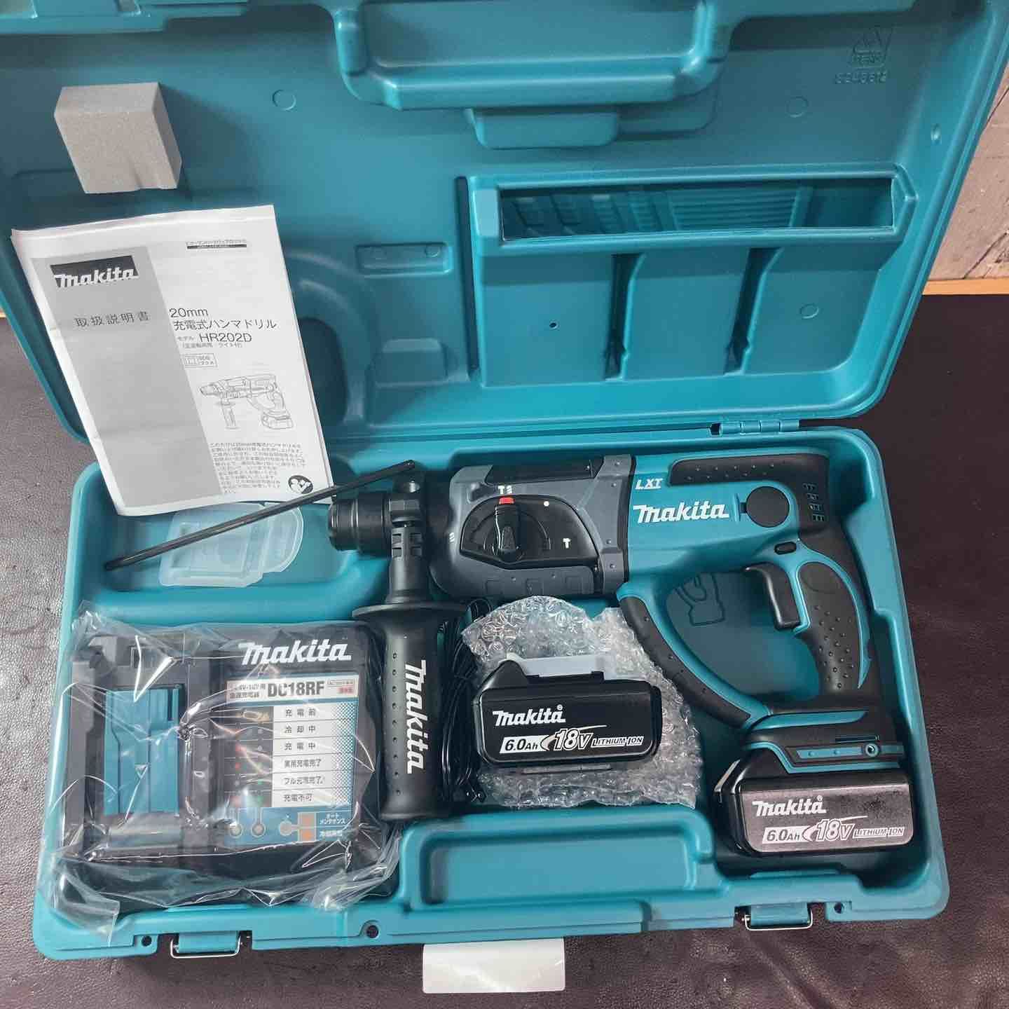 【未使用(店頭展示品)】マキタ(makita) コードレスハンマドリル HR202DRGX【東大和店】