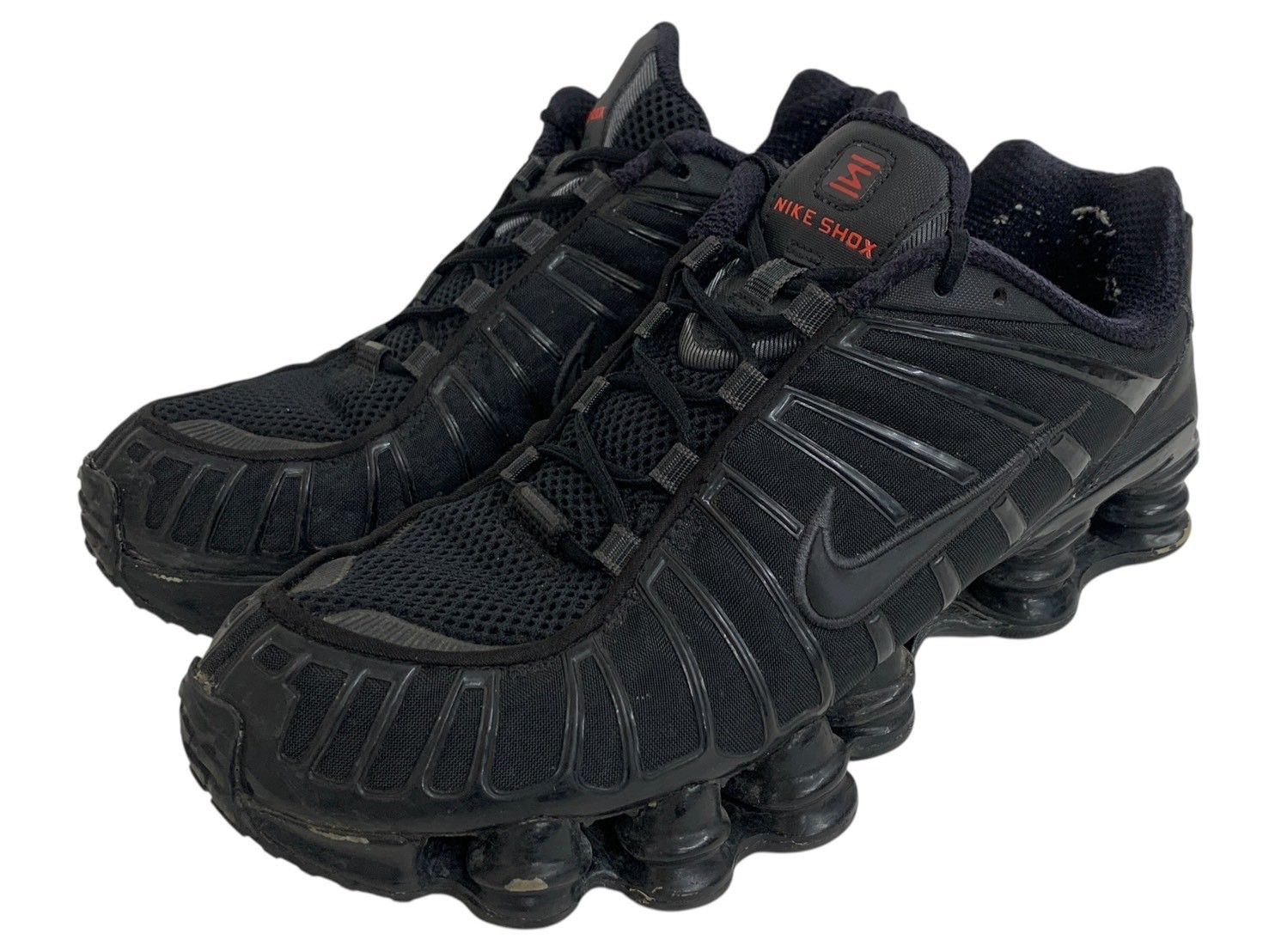 NIKE (ナイキ) ショックス スニーカー UK 8.5 AV3595-002 27.5 ブラック メンズ/004