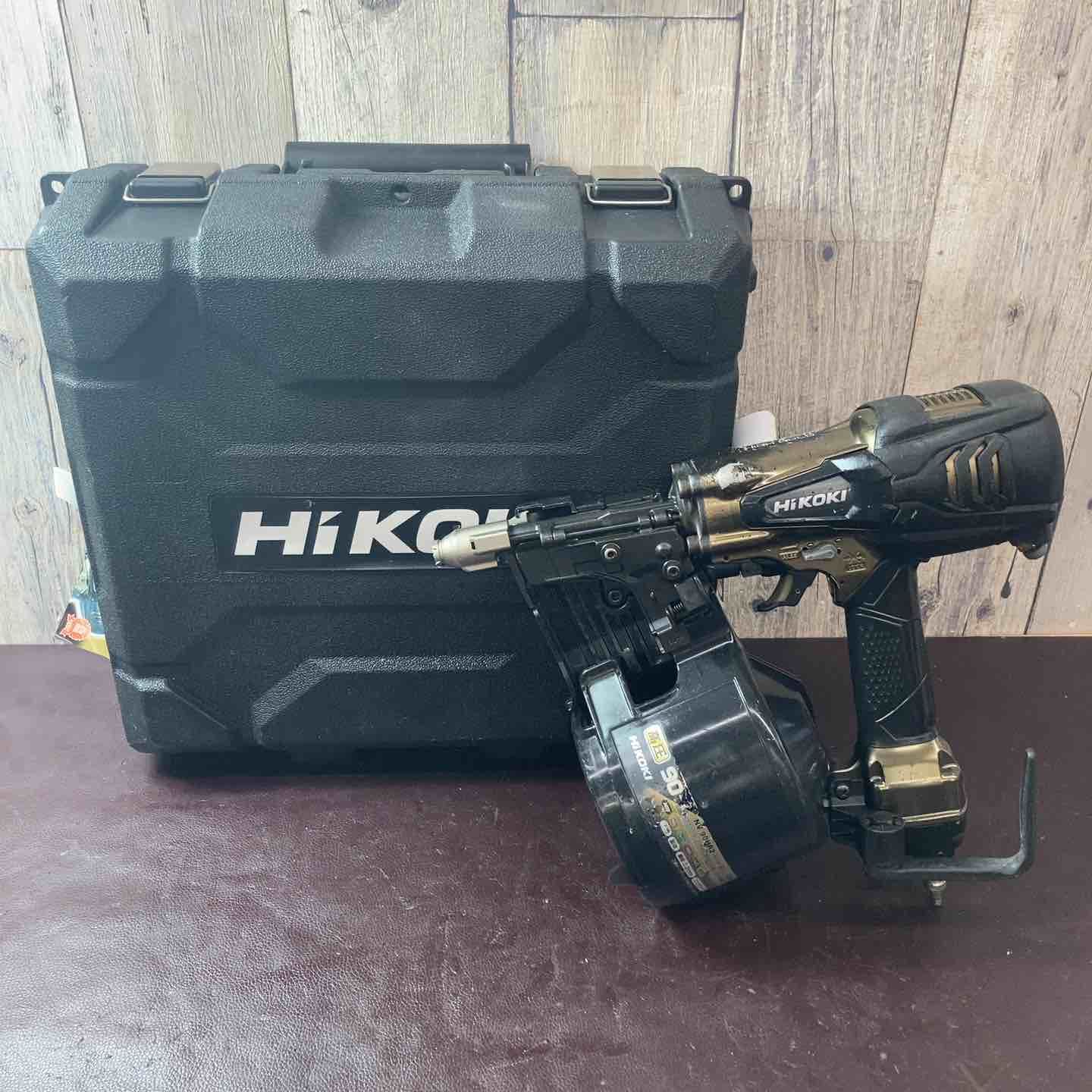 【中古品】 ハイコーキ(HIKOKI ※旧:日立工機) 高圧エア釘打ち機 NV90HR2(S) 【東大和店】
