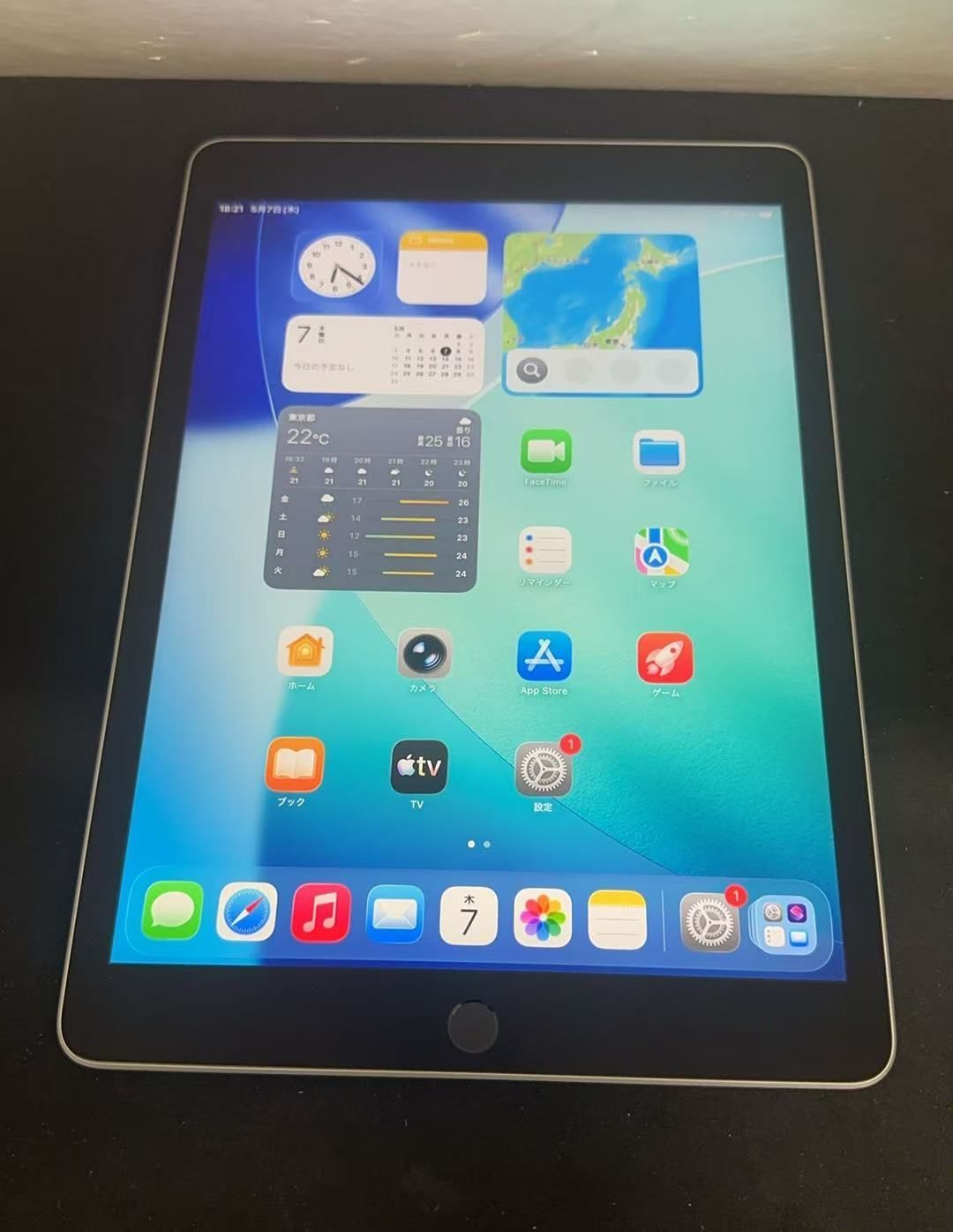 iPad 第9世代 64GB Wi-Fi シルバー / 動作品 ++923961