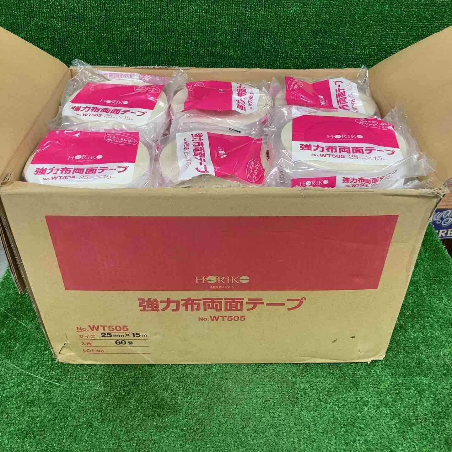 【未使用品】▼HORIKO　強力布両面テープ　No。WT505【川崎店】