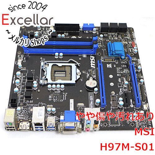 [bn:8] MSI製　MicroATXマザーボード　H97M-S01　LGA1150